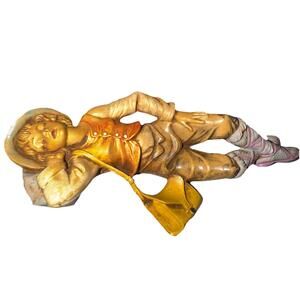 1983 Fontanini Heirloom Italy Depose 5" Scale Nativity Figurine Sleeping Ephraim